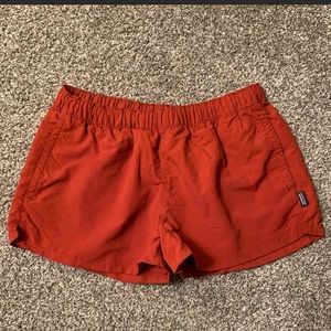 Medium Patagonia Baggies red/orange